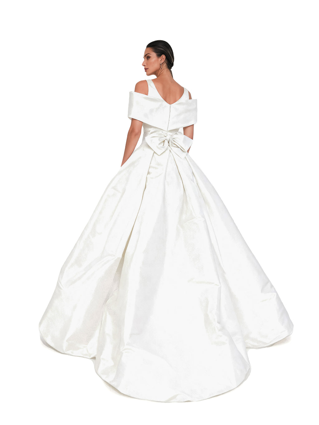 Genevieve Gown 3-piece Set with Overskirt