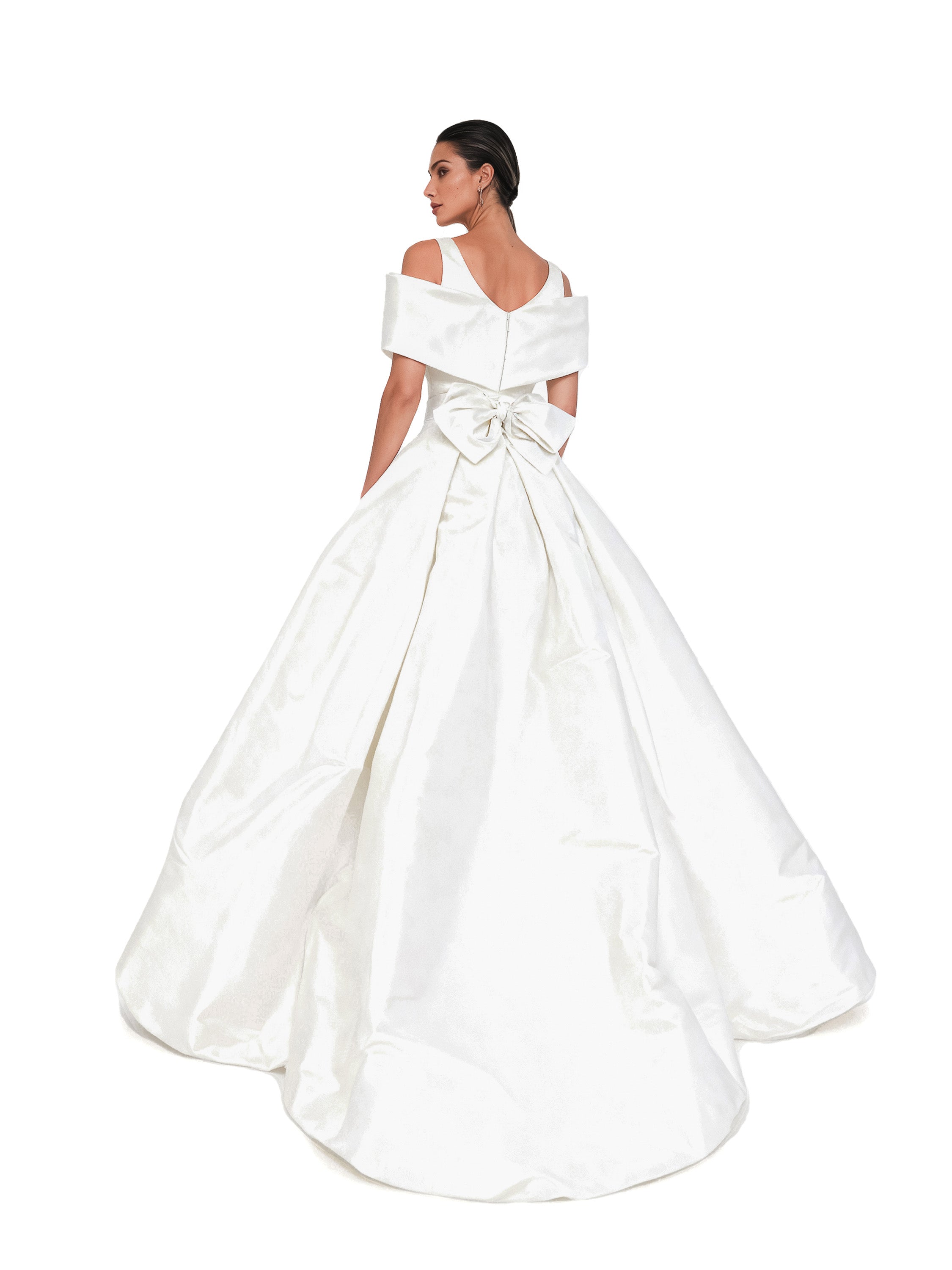 Genevieve Gown 3-piece Set with Overskirt