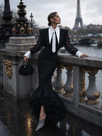 The Tuxedo 17" Long Tie