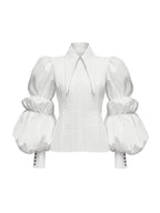 Beatrice Statement Sleeves Shirt