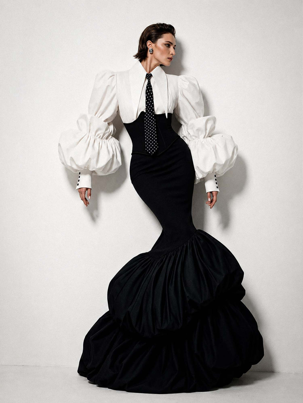 Beatrice Statement Sleeves Shirt