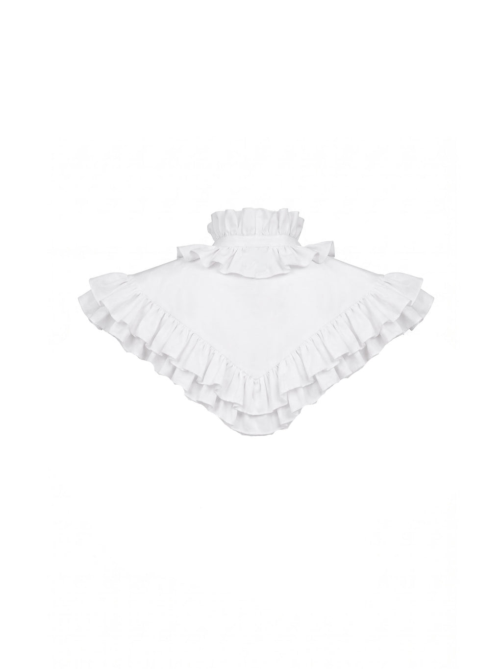 The Poet Cascading Ruffle Detachable Collar