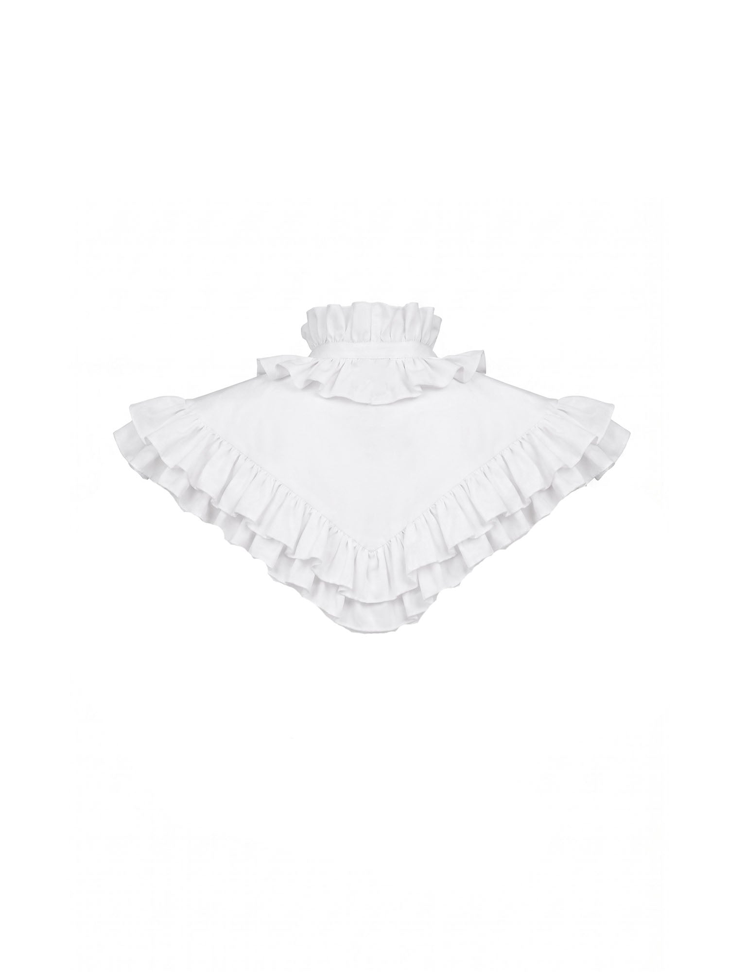 The Poet Cascading Ruffle Detachable Collar