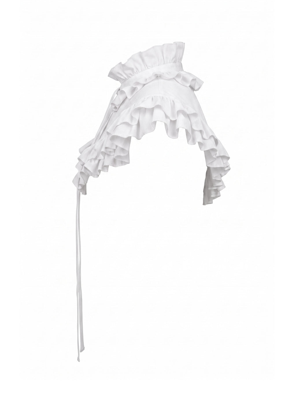 The Poet Cascading Ruffle Detachable Collar