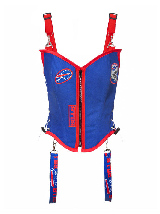 Buffalo Bills Football Team Corset Top