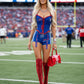 Buffalo Bills Football Team Corset Top