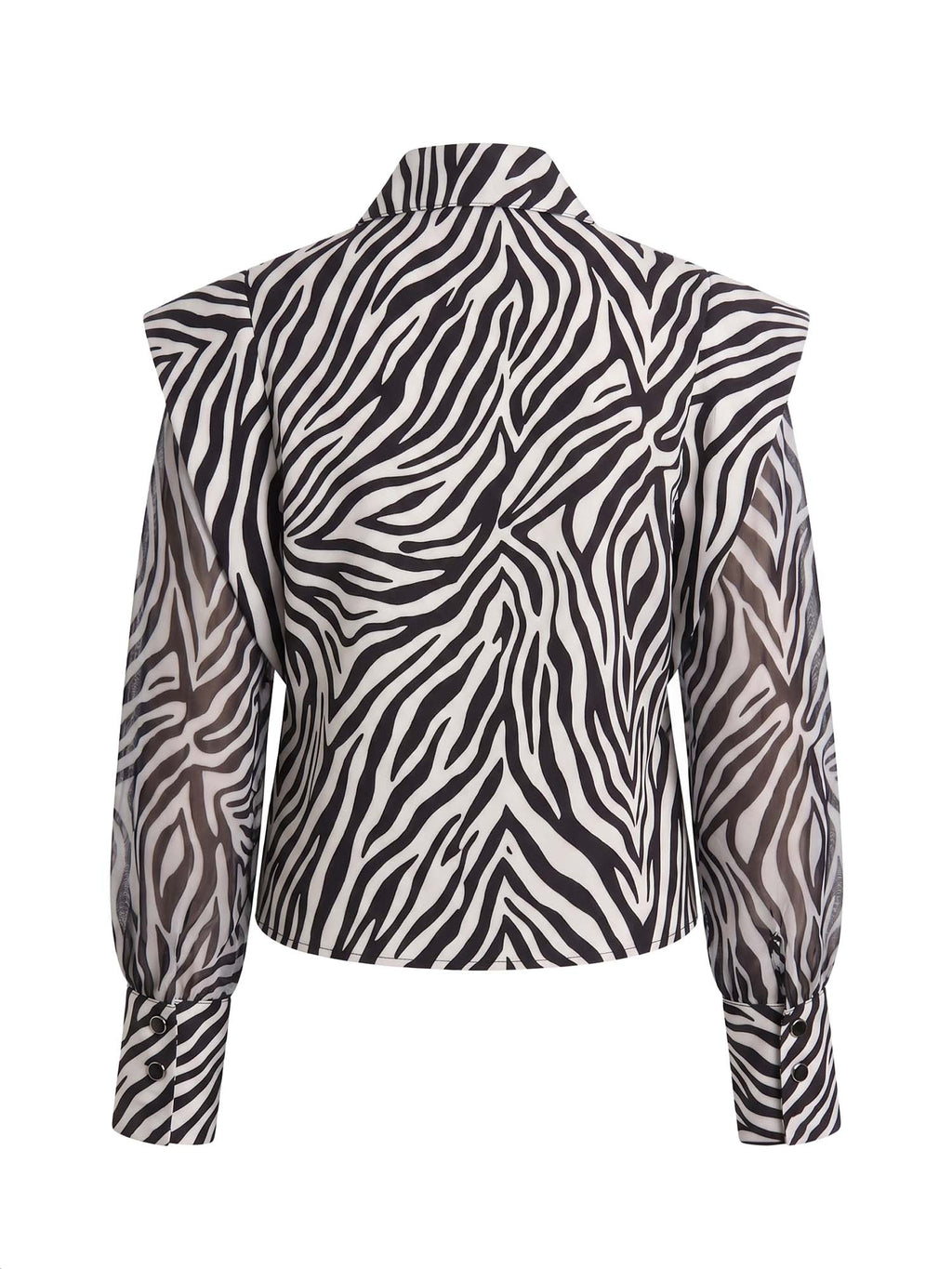 Blanca Long Sleeves Shirt in Zebra