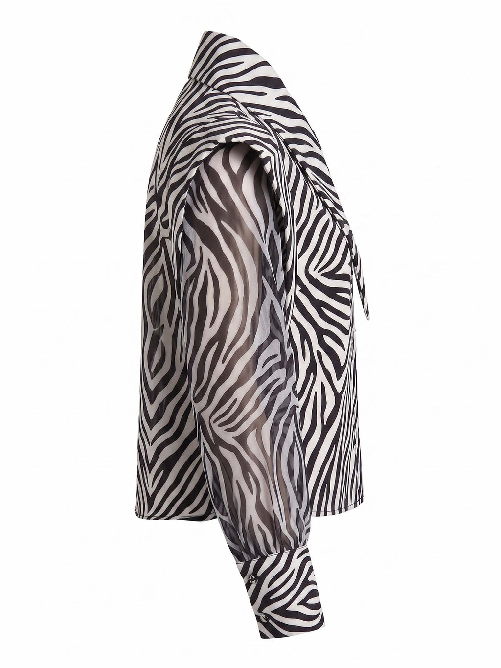 Blanca Long Sleeves Shirt in Zebra