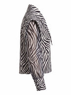 Blanca Long Sleeves Shirt in Zebra
