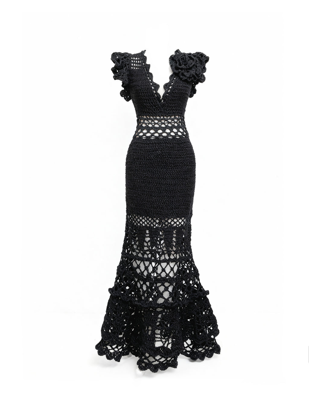 Blossom Crochet Maxi Dress