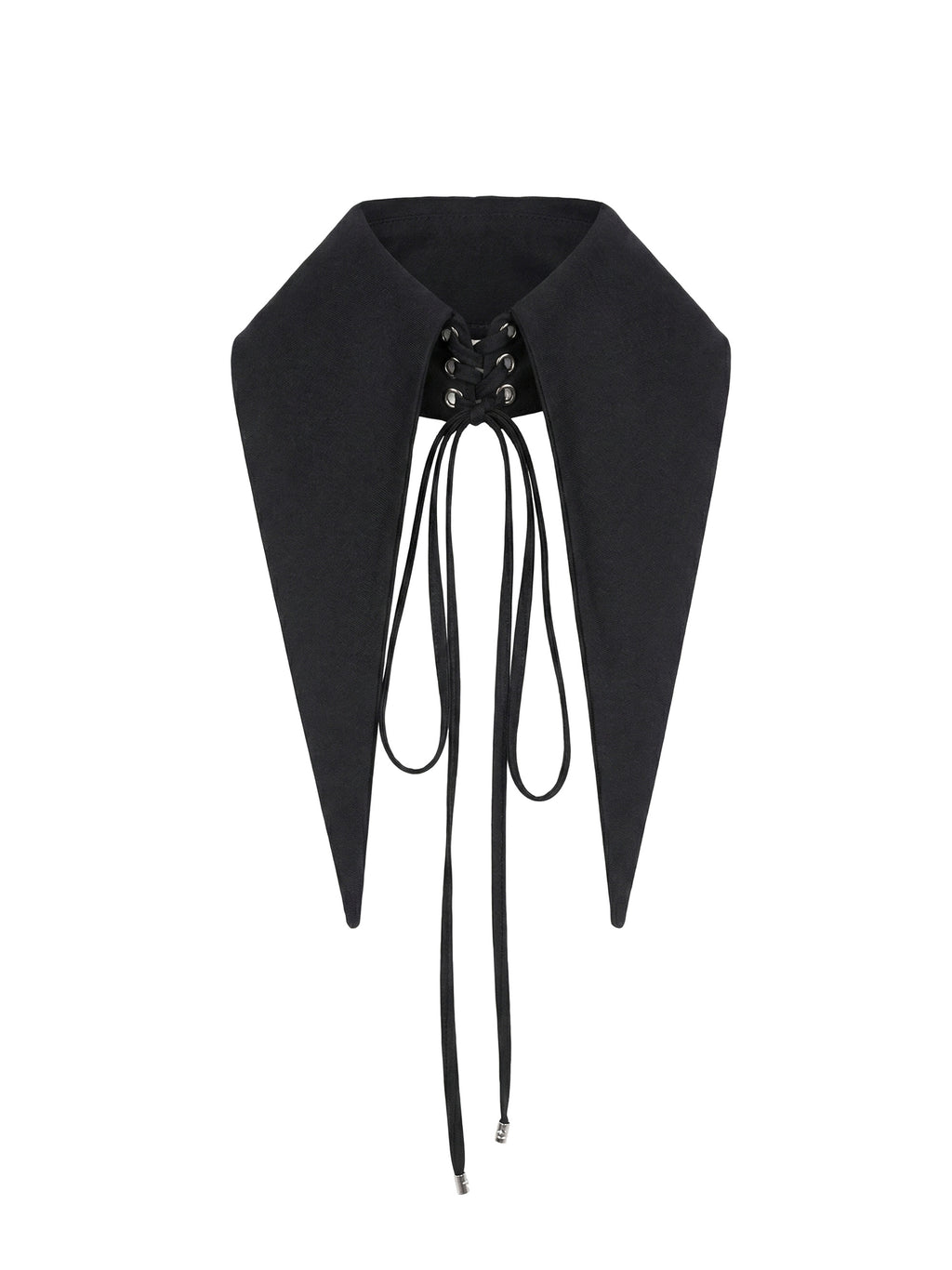 Large Removable Pointy Collar with Lacing