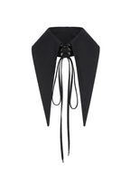 Large Removable Pointy Collar with Lacing