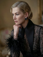 The Baroness 12" Long Satin Detachable Collar