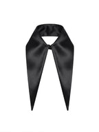 The Baroness 12" Long Satin Detachable Collar