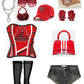 Tampa Bay Buccaneers Football Team Corset Bustier Top