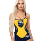 Denver BRONCOS Football Team Corset Bustier Top