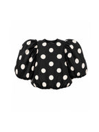 The Mademoiselle Bubble Crop Top