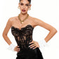The Chapel Window Butterfly Bustier in Black