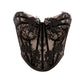 The Chapel Window Butterfly Bustier in Black