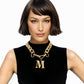 Chunky Personalized Monogram Initial Necklace Transformer