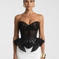 Chapel Window Full Corset Black