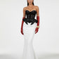 Chapel Window Full Corset Black