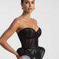 Chapel Window Full Corset Black