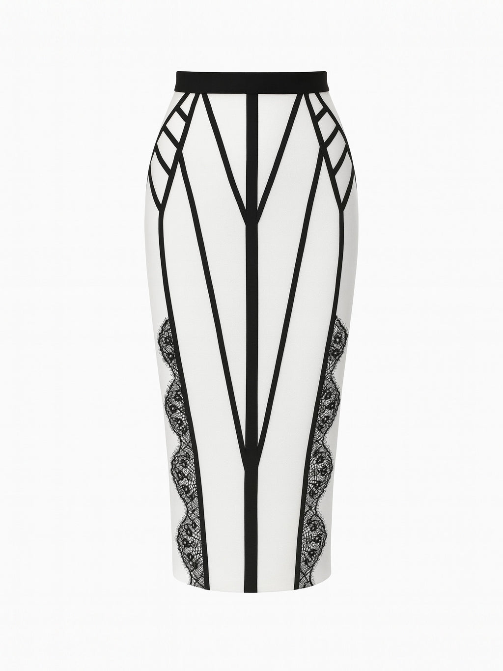 Chapel Window Midi Skirt