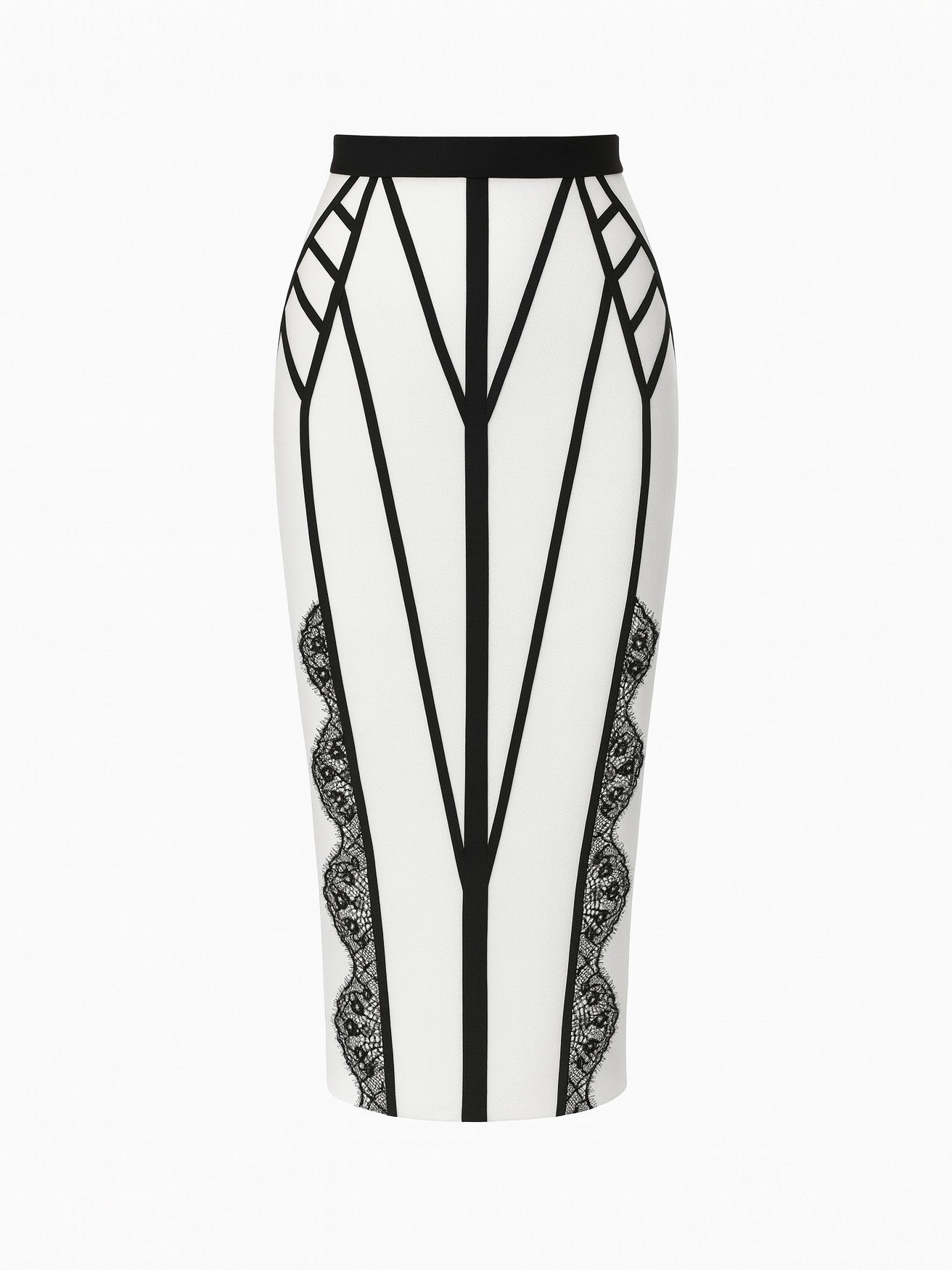 Chapel Window Midi Skirt