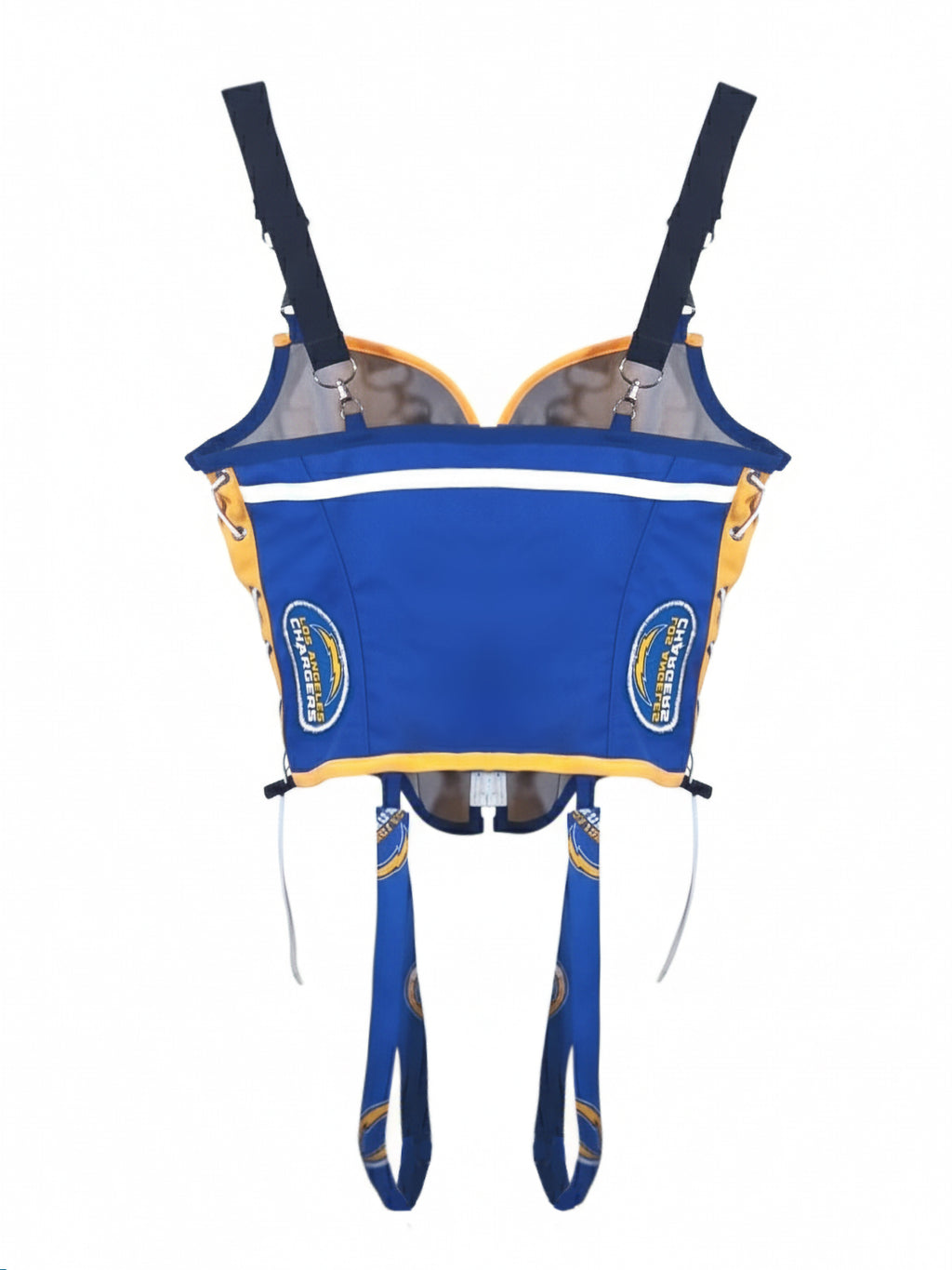 Los Angeles Charges Football Team Corset Top