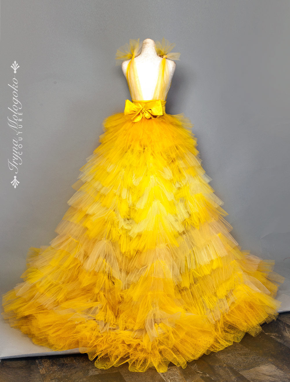 Base Tulle Large Overskirt - Mologoko Couture