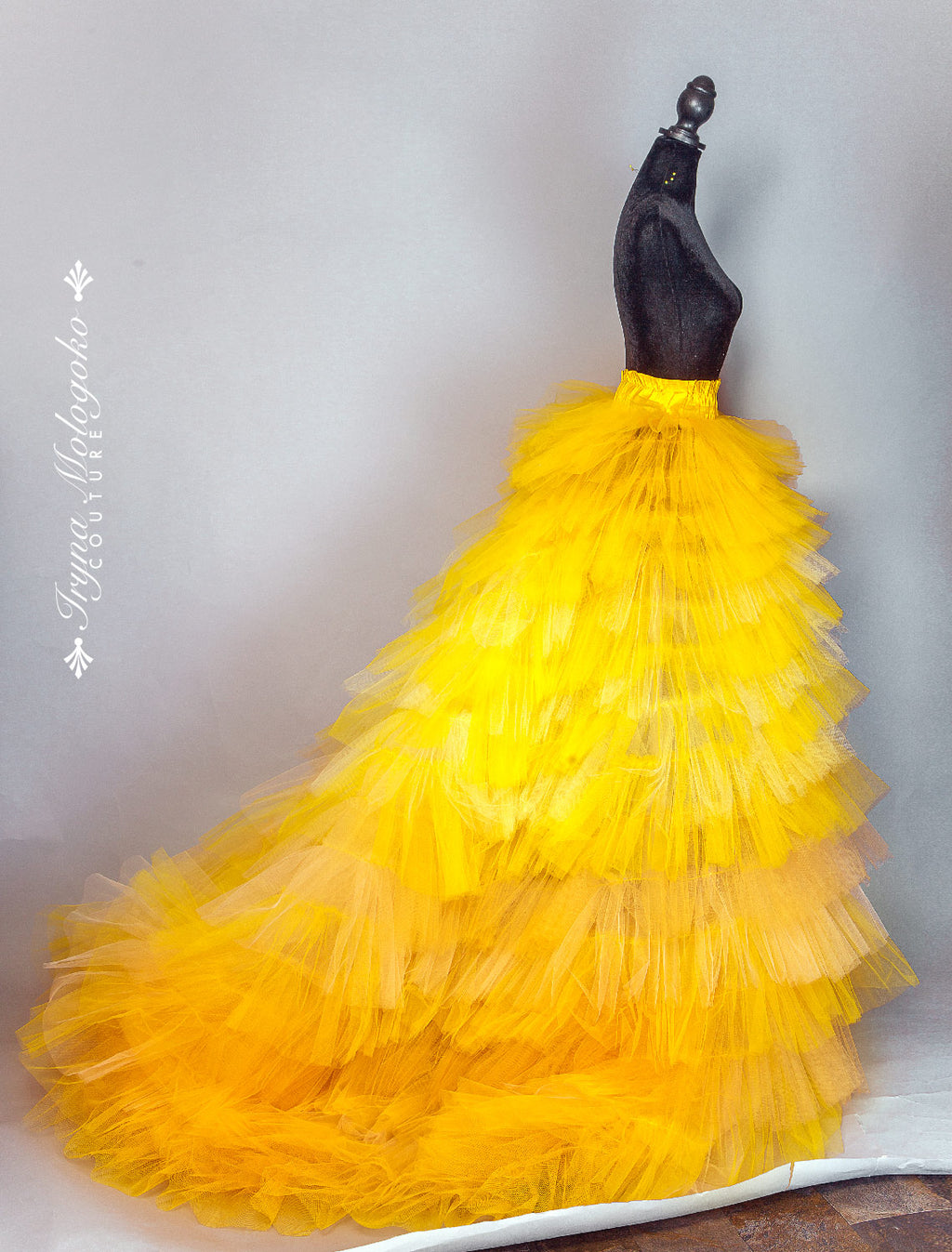 Base Tulle Large Overskirt - Mologoko Couture