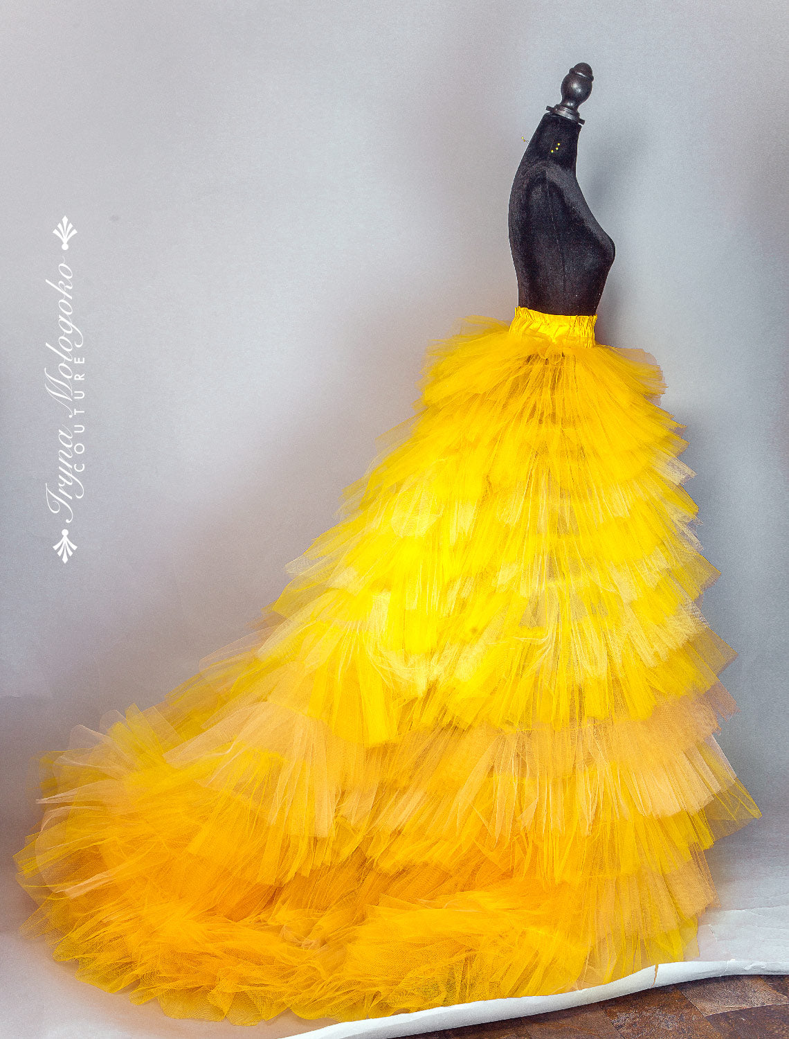 Base Tulle Large Overskirt - Mologoko Couture