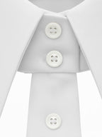Tuxedo Detachable Collar with Faux Tie