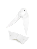 The Baroness 12” Long Detachable Collar Cuffs Set