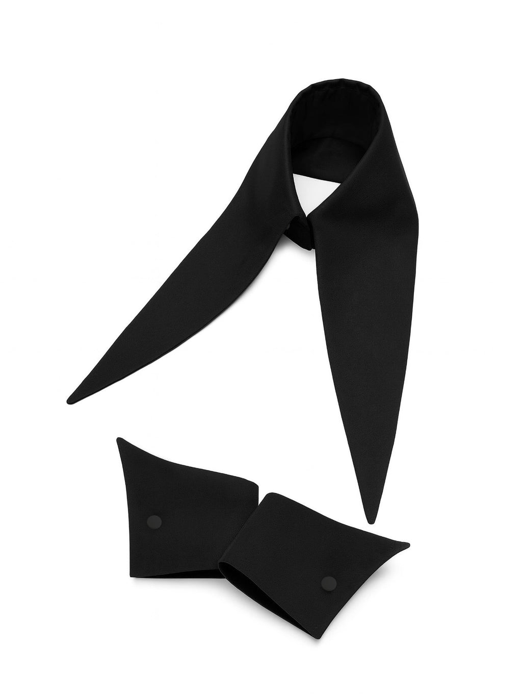 Removable Shirt Collar and Cuffs Set