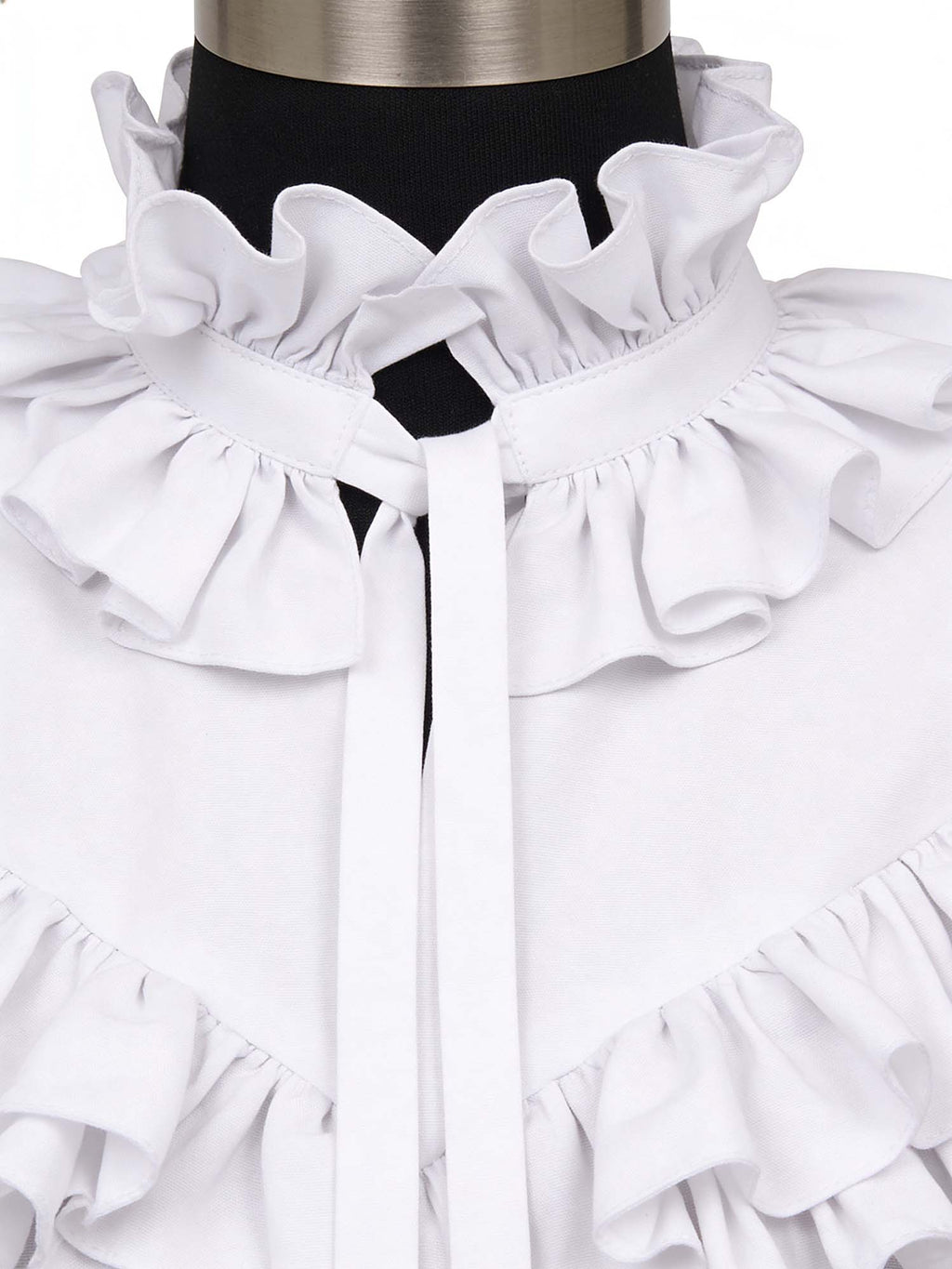 The Poet Cascading Ruffle Detachable Collar