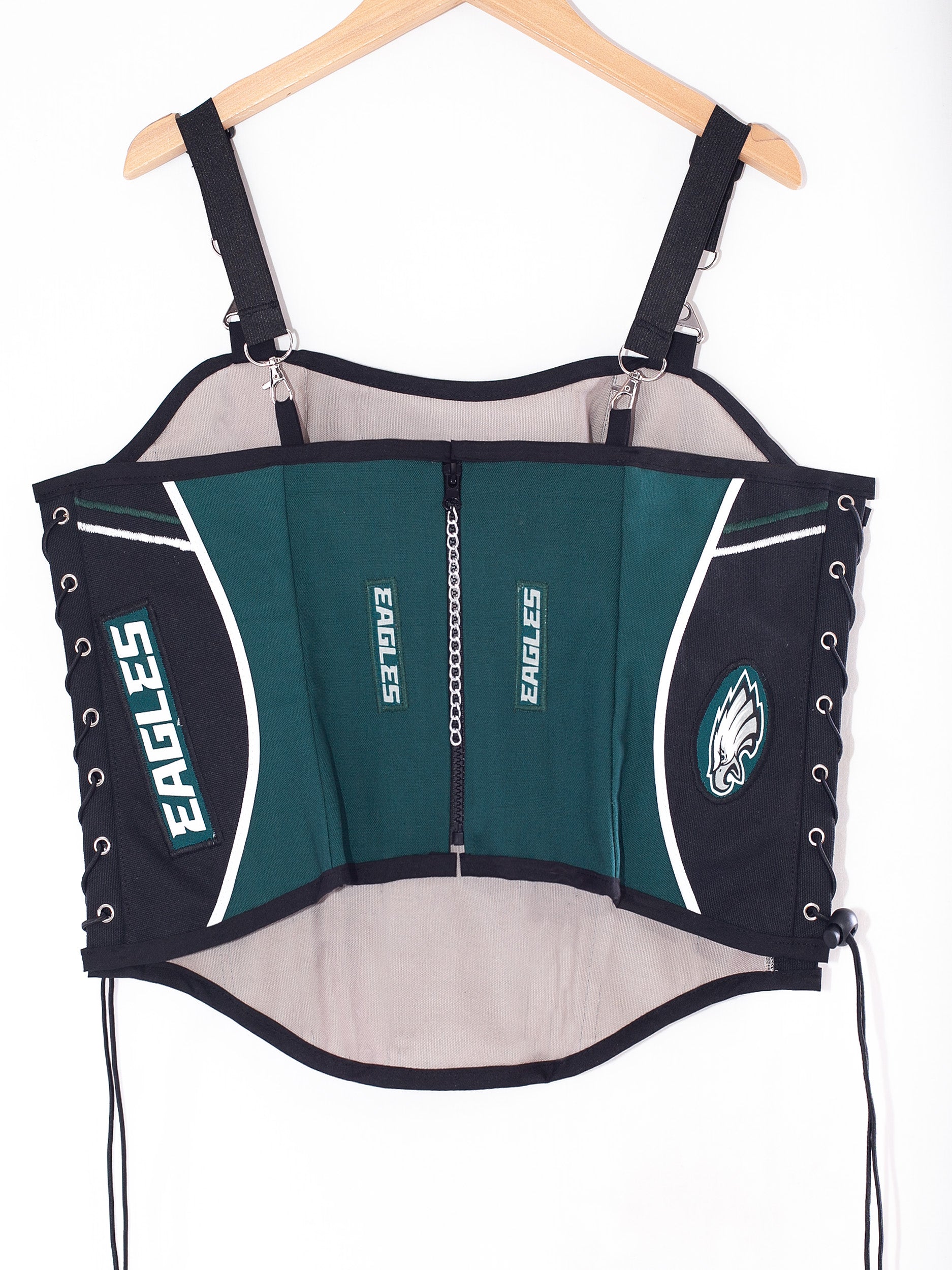 Philadelphia Eagles Football Team Corset Top