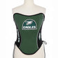 Philadelphia Eagles Football Team Corset Top