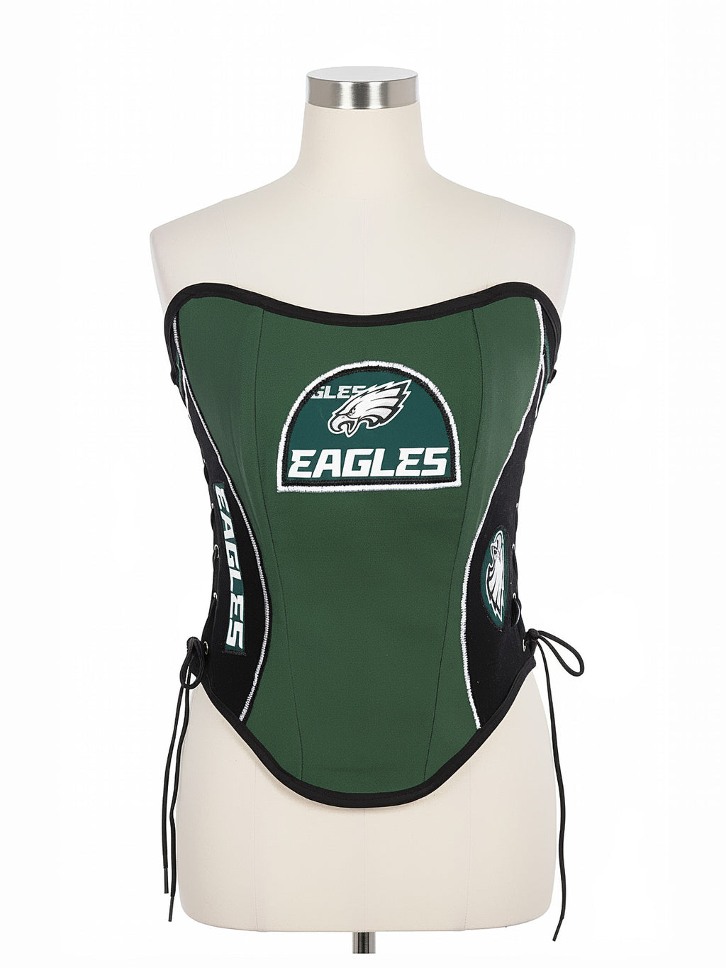 Philadelphia Eagles Football Team Corset Top