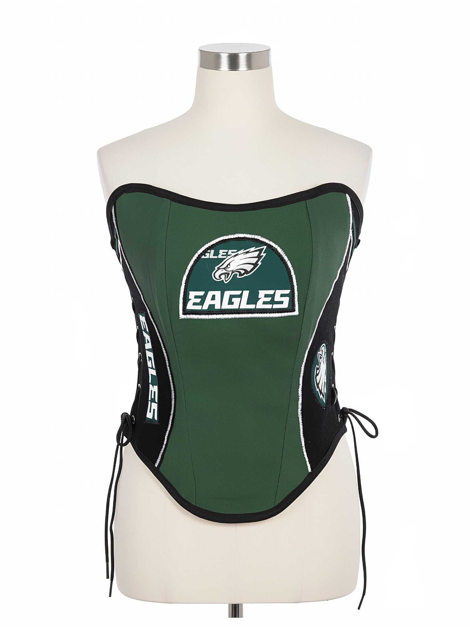 Philadelphia Eagles Football Team Corset Top