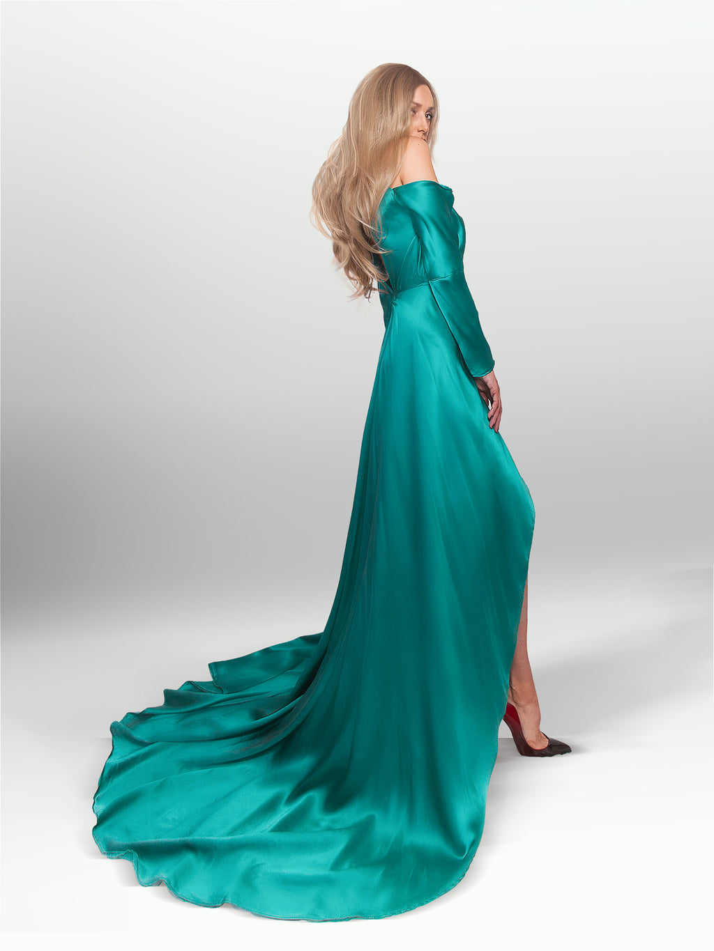 Elsa Gatsby Style Real Silk Gown - Mologoko Couture