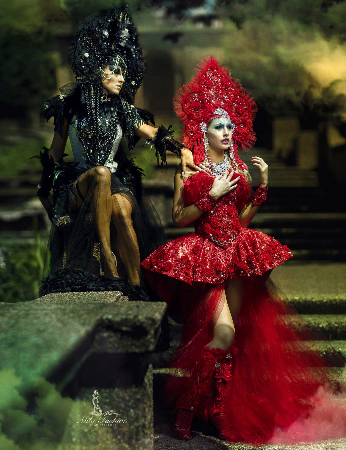 Black Queen, Queen of the Damned, Halloween Costume, Vampire, House of the Dragon - Mologoko Couture