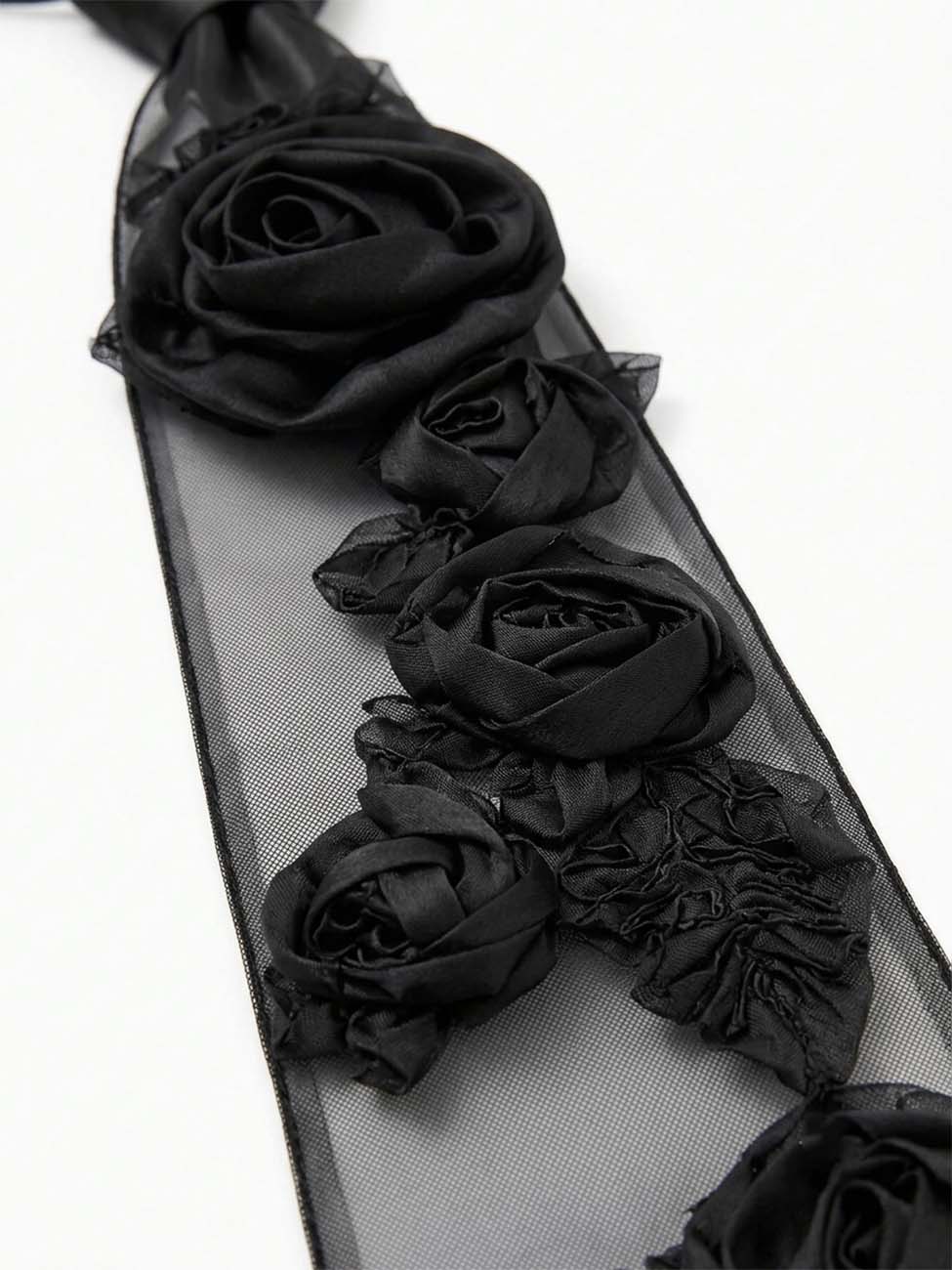 The Rose Semi sheer Tie