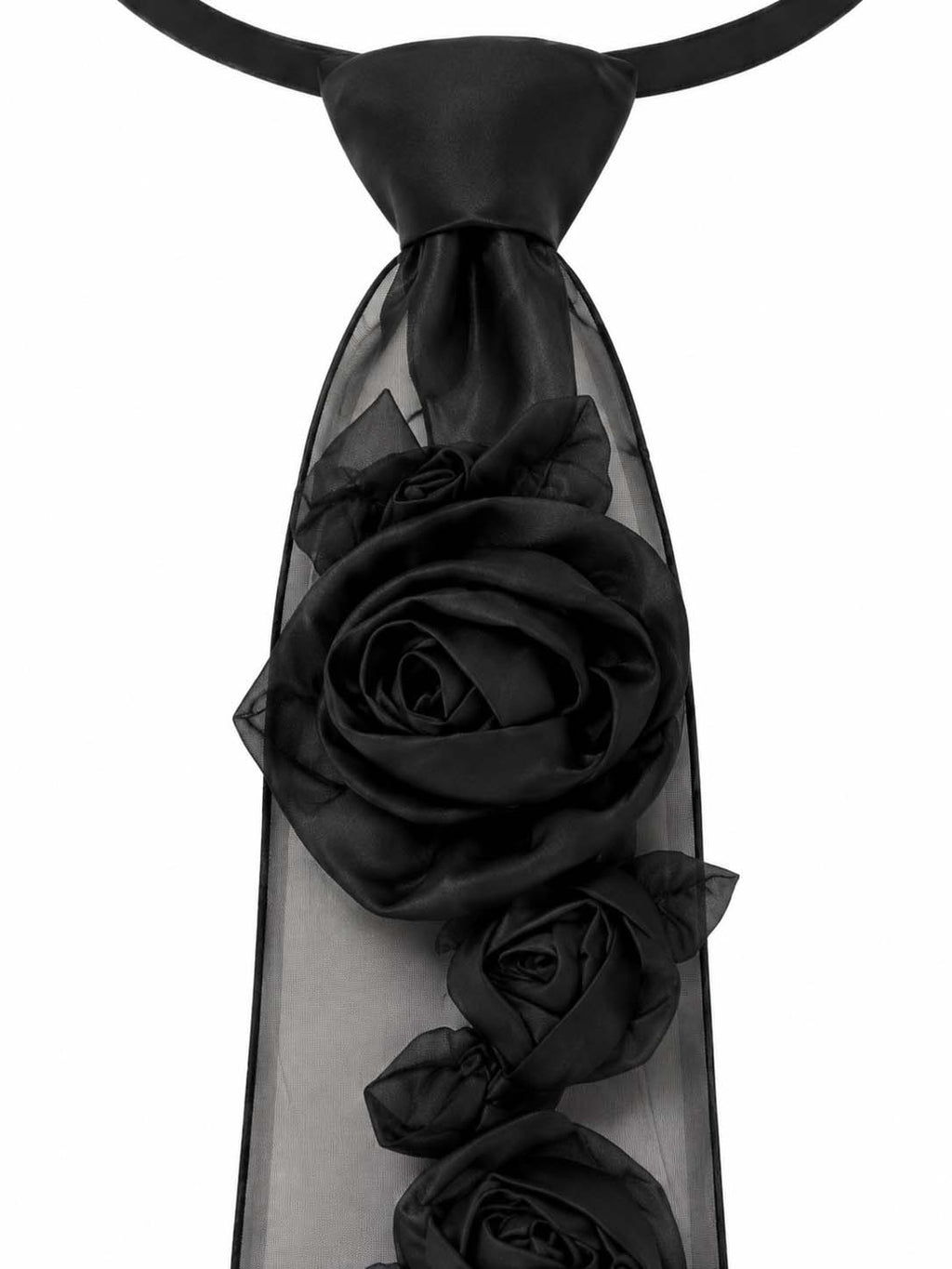 The Rose Semi sheer Tie
