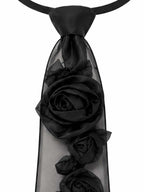 The Rose Semi sheer Tie