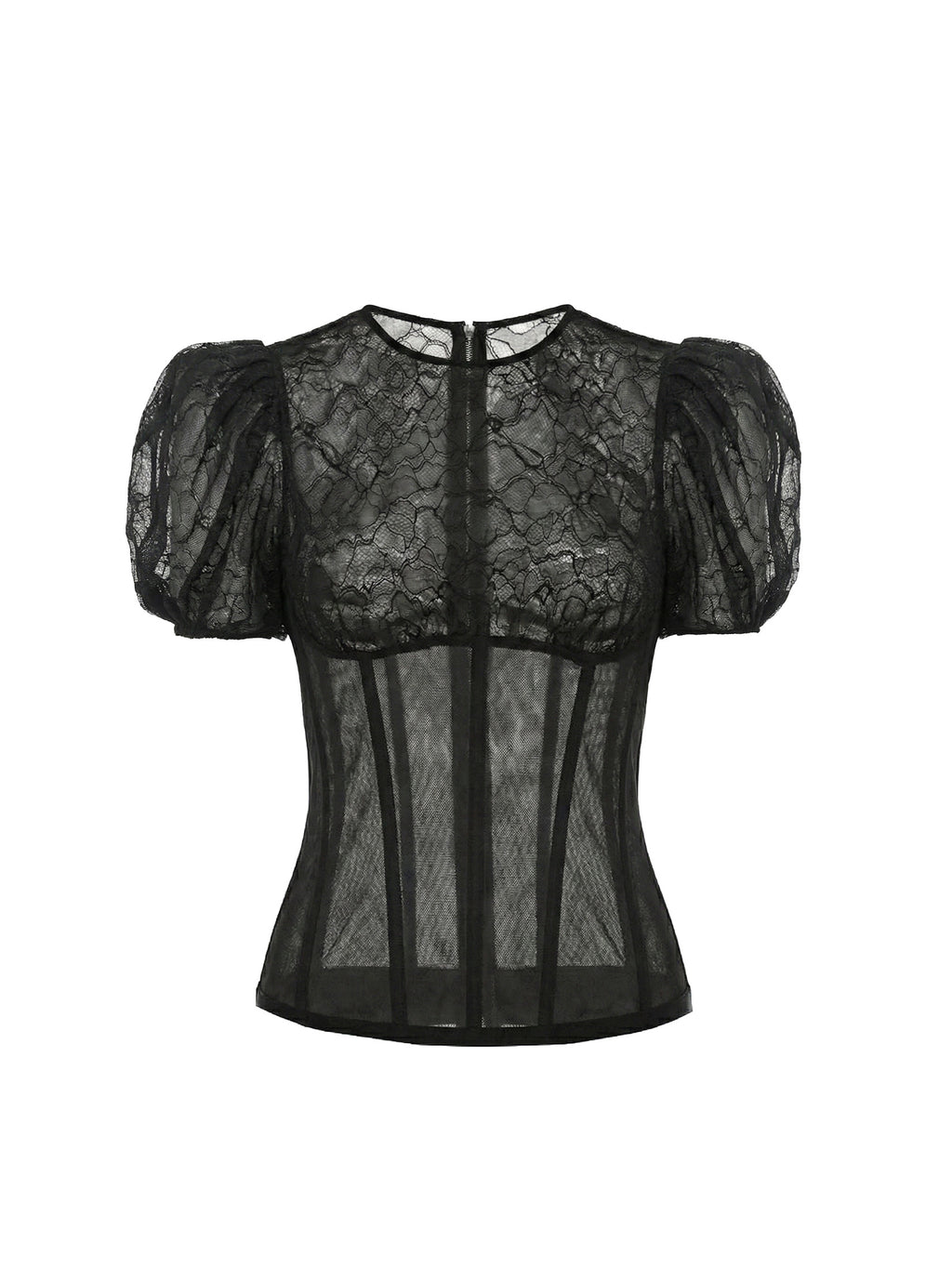Bella Lace Corseted Top