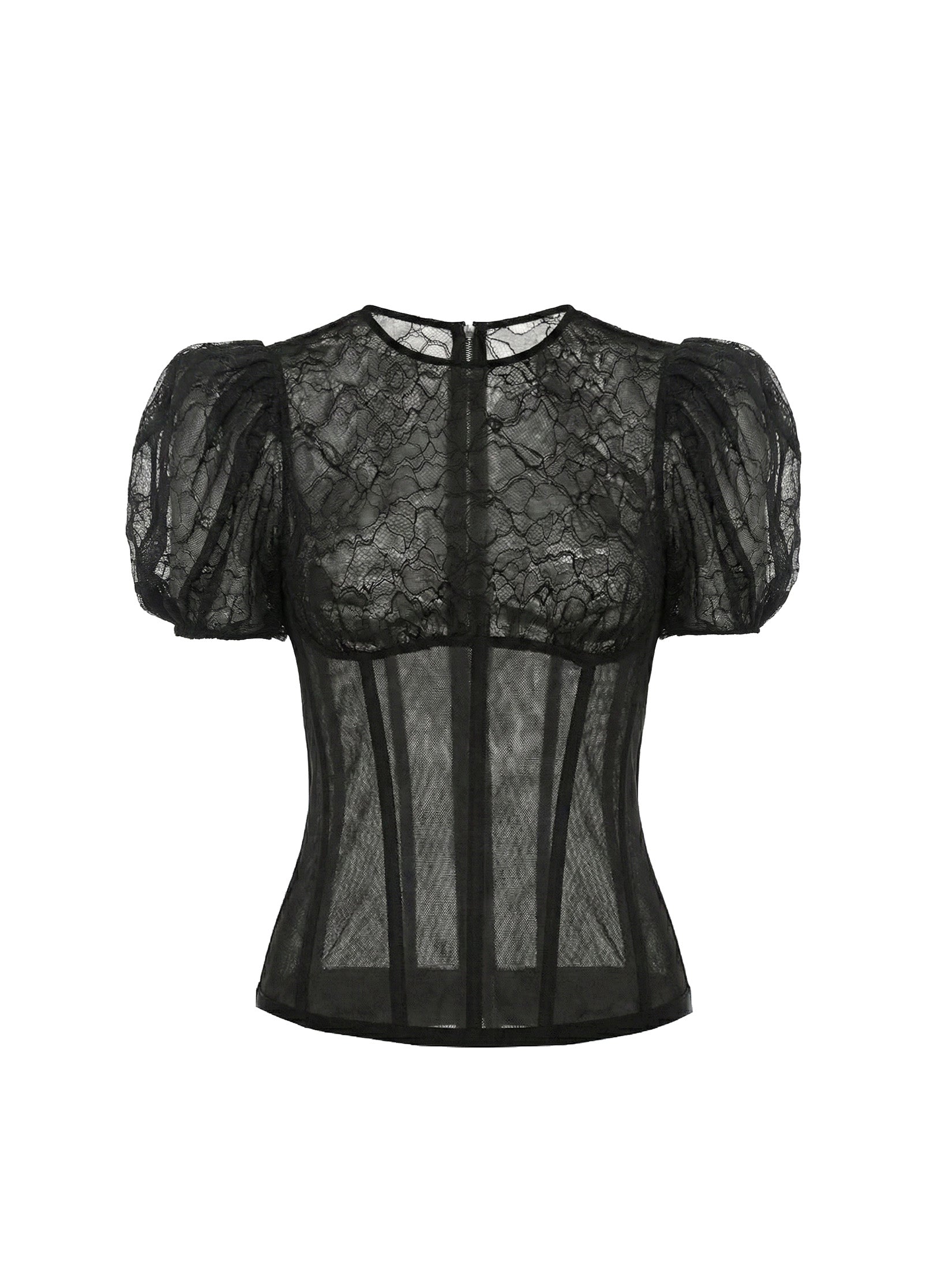 Bella Lace Corseted Top