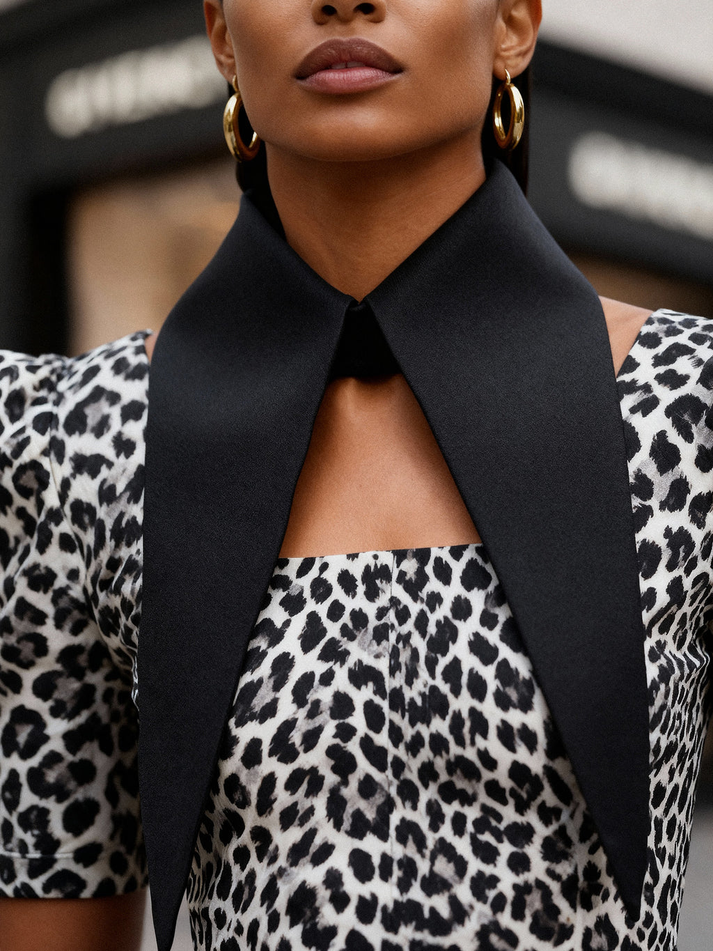 Large Pointed Collars Stylish Large Removable White Pointy Collar – Mologoko Couture
