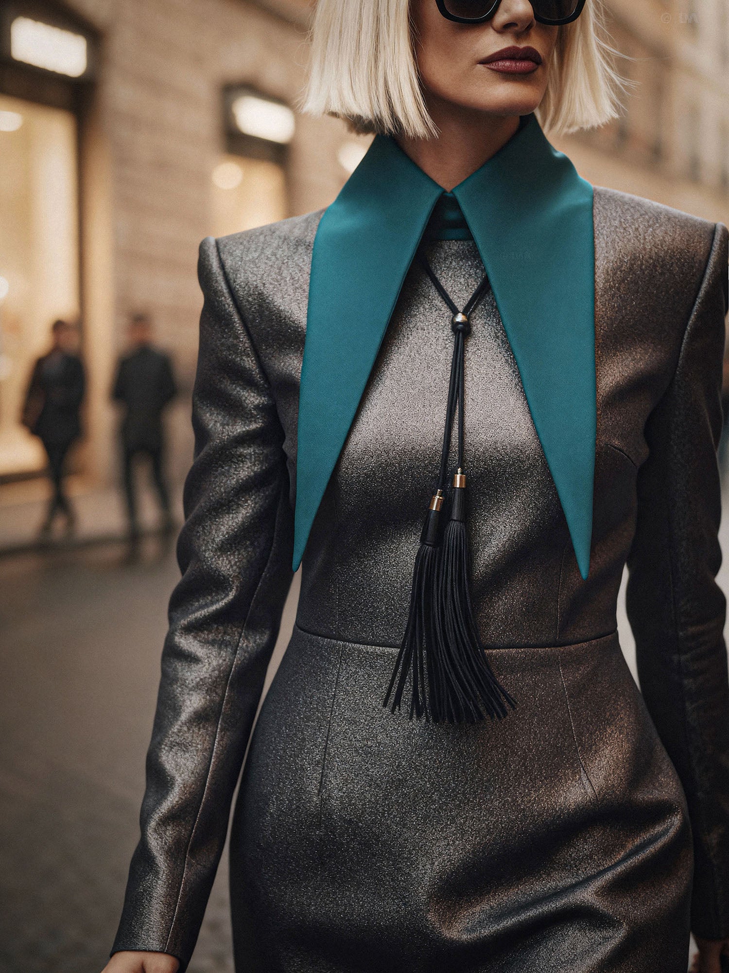 Large Removable Pointy Collar